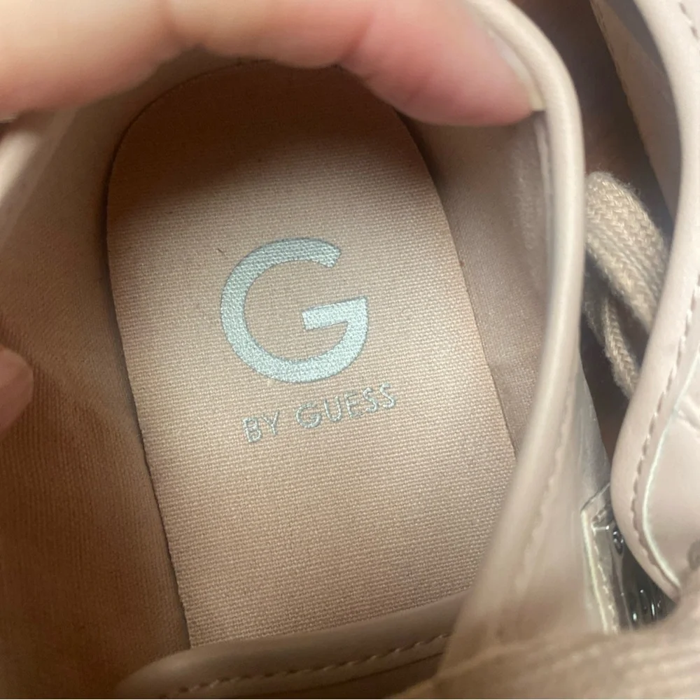 G by Guess Pink Blush Quilted Athletic Shoes